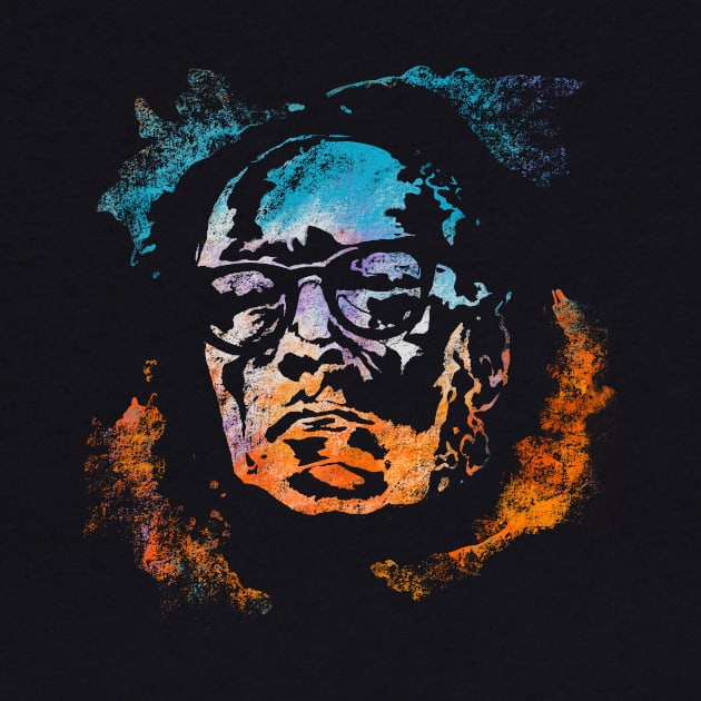 Isaac Asimov by Fushiznick